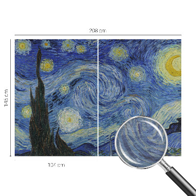Decorative wall mural for living room Night Vortex