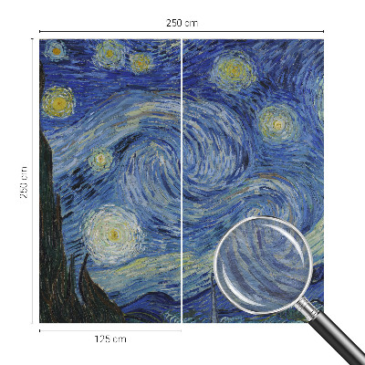 Decorative wall mural for living room Night Vortex