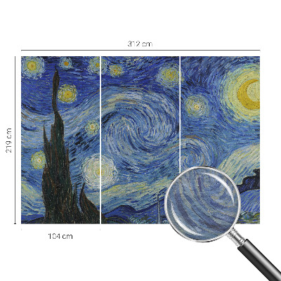 Decorative wall mural for living room Night Vortex