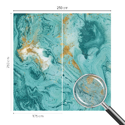 Non-woven wall mural Sea waves
