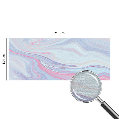 Non-woven photo wallpaper Pastel swirl