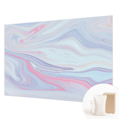 Non-woven photo wallpaper Pastel swirl
