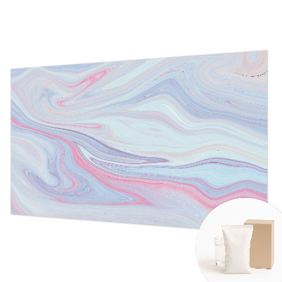 Non-woven photo wallpaper Pastel swirl