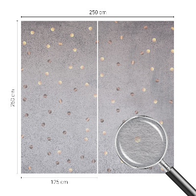 Bedroom wall mural wallpaper Symmetrical dots
