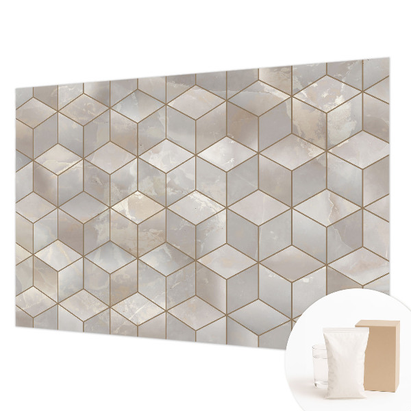 Large wall mural Geometric mosaic