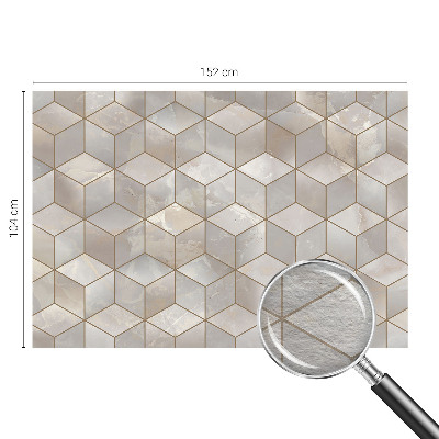Large wall mural Geometric mosaic