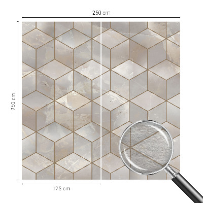 Large wall mural Geometric mosaic