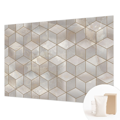 Large wall mural Geometric mosaic