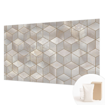 Large wall mural Geometric mosaic
