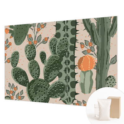 High quality wall mural wallpaper Green cacti