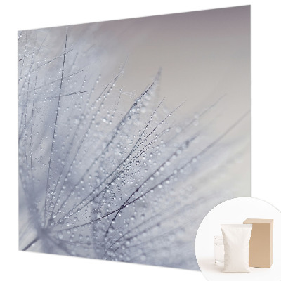 Premium wall mural for bedroom Dewy dandelion