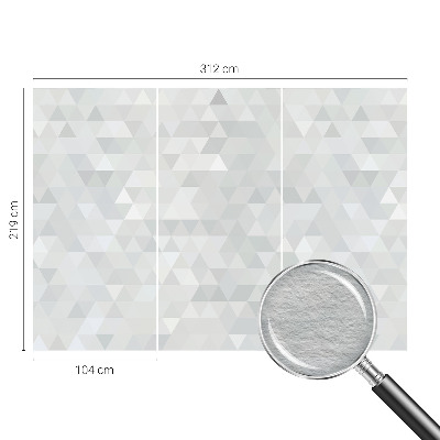 Premium photo wallpaper Gray pattern