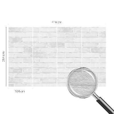 Non-woven wall mural Brick wall