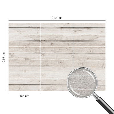 Wall mural for bedroom Natural wood