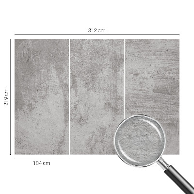 Wallpaper mural for living room Raw concrete