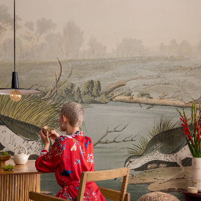 Large wall mural wallpaper A peaceful landscape