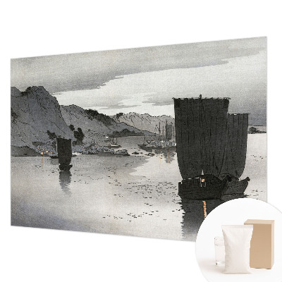 Large wallpaper mural Evening bay