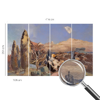 Large wall mural Forest landscape