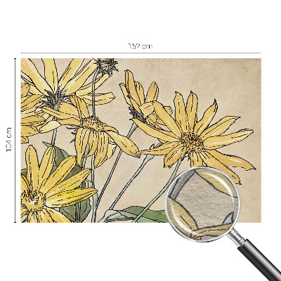 High quality photo wallpaper Watercolor flowers