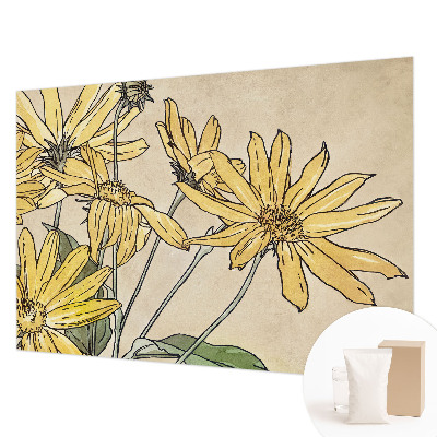 High quality photo wallpaper Watercolor flowers