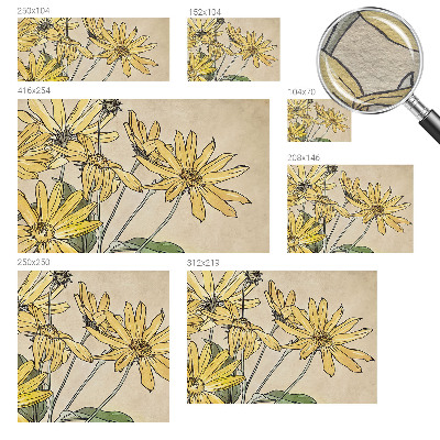 High quality photo wallpaper Watercolor flowers