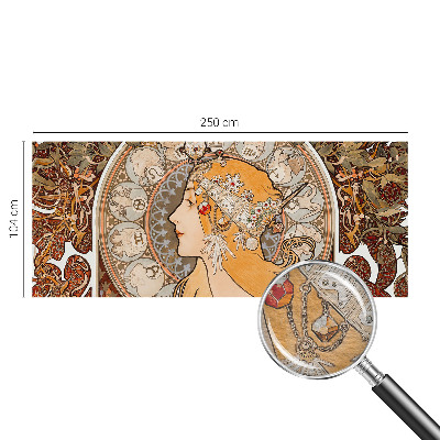 Decorative wall mural for living room Zodiacal elegance