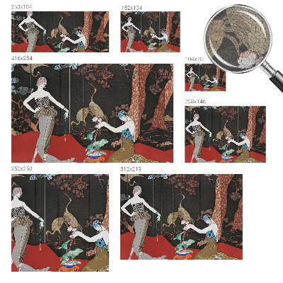 Photo wall mural Elegant scene