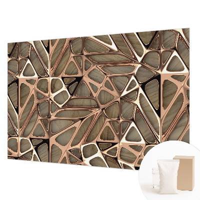 Wall mural for living room Geometric pattern
