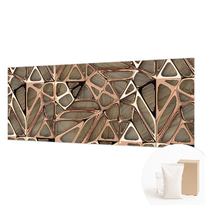 Wall mural for living room Geometric pattern