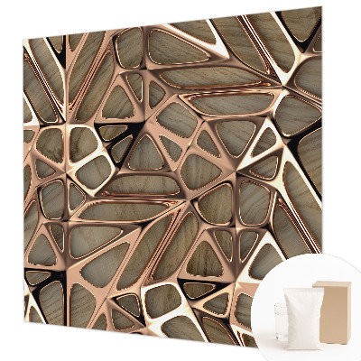 Wall mural for living room Geometric pattern
