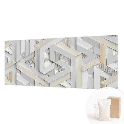 Large wall mural Illusory forms