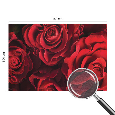 Custom size wall mural Red roses