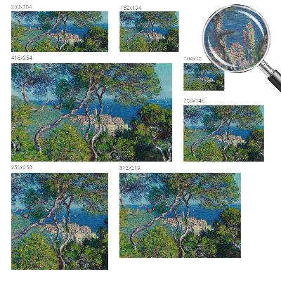Premium wall mural for bedroom Mediterranean views