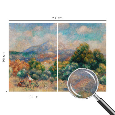 Decorative wall mural for living room Mountain landscape