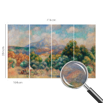 Decorative wall mural for living room Mountain landscape