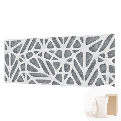 Non-woven wall mural Geometric network