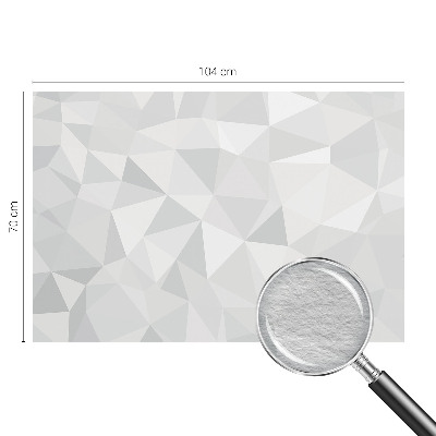 Non-woven photo wallpaper Triangular mosaic