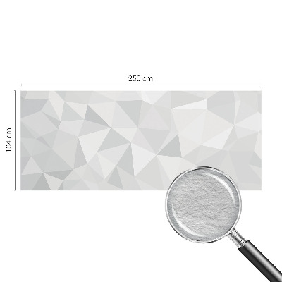 Non-woven photo wallpaper Triangular mosaic