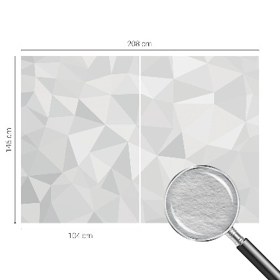 Non-woven photo wallpaper Triangular mosaic