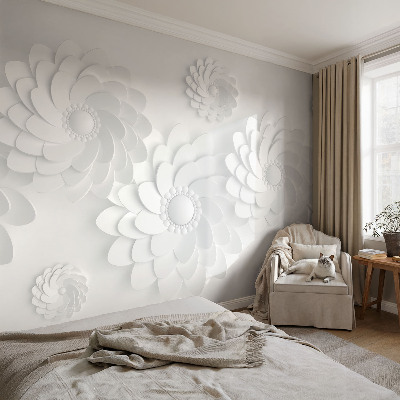 Photo wall mural Floral elegance