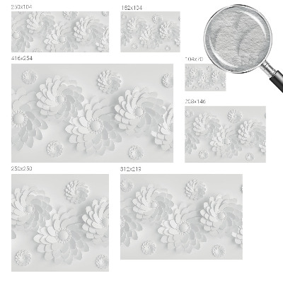 Photo wall mural Floral elegance