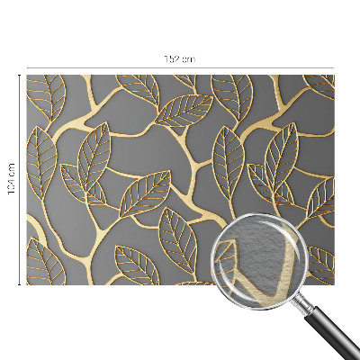 Wall mural for living room Elegant leaves