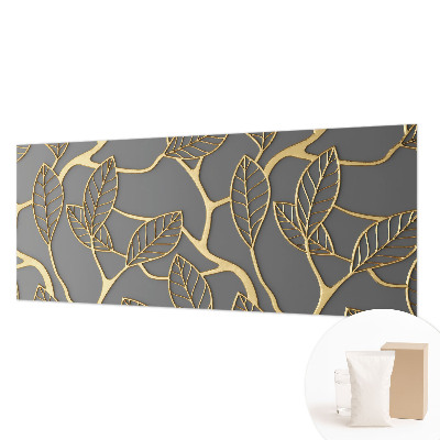 Wall mural for living room Elegant leaves