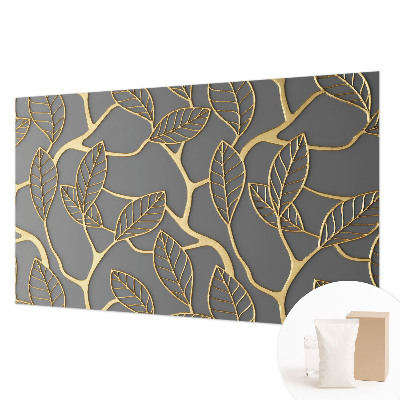 Wall mural for living room Elegant leaves