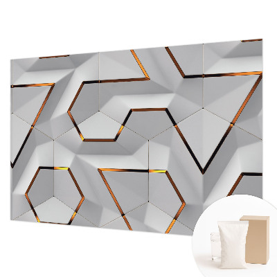 Bedroom wall mural wallpaper Three-dimensional patterns