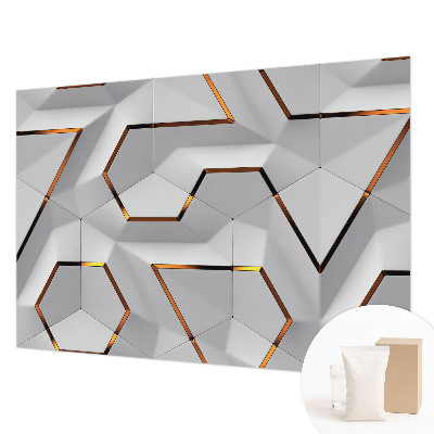 Bedroom wall mural wallpaper Three-dimensional patterns