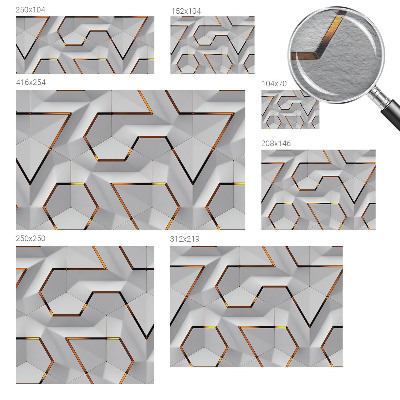 Bedroom wall mural wallpaper Three-dimensional patterns