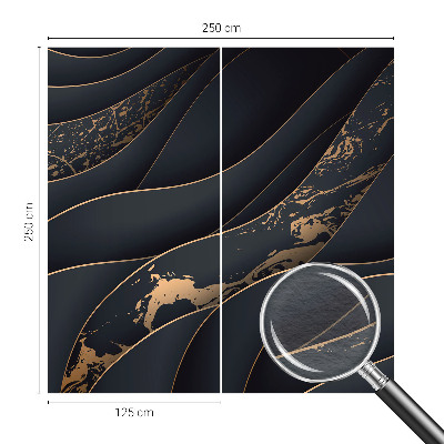 Large wall mural Elegant waves