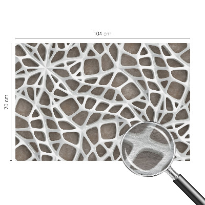 Large wallpaper mural Geometric network