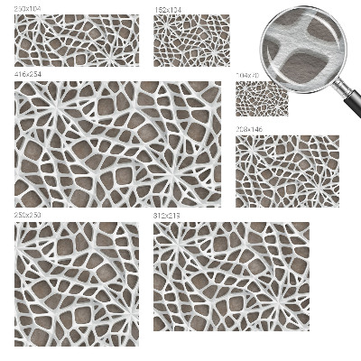 Large wallpaper mural Geometric network